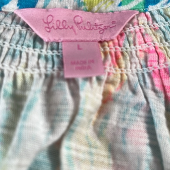 Lilly Pulitzer Sparkling Sands Essie dress, size Large. - Picture 4 of 6